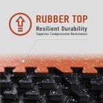 Interlocking Rubber Exercise Mats for Home Gym