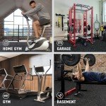 Interlocking Rubber Exercise Mats for Home Gym