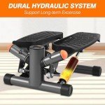 Mini Stepper with Resistance Bands and LCD Monitor