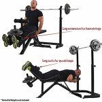 Marcy Eclipse BE3000 Olympic Bench and Squat Rack