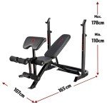Marcy Eclipse BE3000 Olympic Bench and Squat Rack