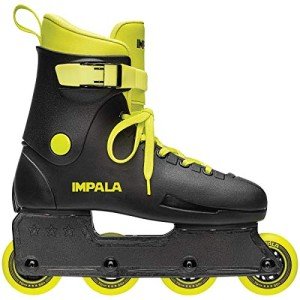 Impala Lightspeed Inline Skates - Black/Fluro, Size 9