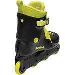 Impala Lightspeed Inline Skates - Black/Fluro, Size 9