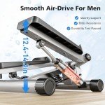 OLIXIS Portable Mini Stepper with Resistance Bands