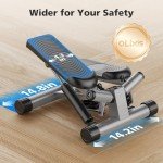 OLIXIS Portable Mini Stepper with Resistance Bands