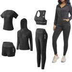 Women's Full Gym Tracksuit Set for Activewear
