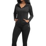 Women's Full Gym Tracksuit Set for Activewear