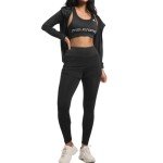Women's Full Gym Tracksuit Set for Activewear