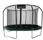 10ft x 7ft Oval Trampoline with Safety Net