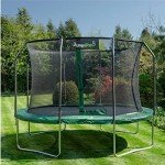 10ft x 7ft Oval Trampoline with Safety Net