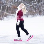 Adjustable Ice Skate Blade Covers (Pink)