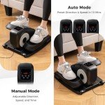 COSTWAY Electric Under Desk Mini Elliptical Trainer