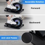 COSTWAY Electric Under Desk Mini Elliptical Trainer
