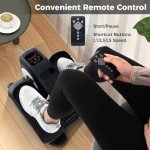 COSTWAY Electric Under Desk Mini Elliptical Trainer