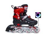 Light-Up Adjustable Roller Skates for Kids & Adults