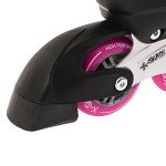 Pink Adjustable Inline Roller Skates for Kids