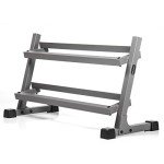 XMark Heavy Duty Steel Dumbbell Rack with Shelves