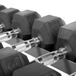 XMark Heavy Duty Steel Dumbbell Rack with Shelves