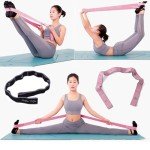 2PCS High Elastic Yoga Straps for Stretching
