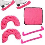 Ice Skate Guards & Soakers Kit - Pink