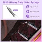 Kids 7ft Hexagonal Trampoline with Safety Net