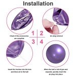 TopBine 9-Inch Pilates and Yoga Exercise Balls