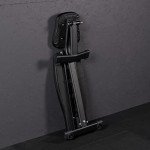 Mirafit Adjustable Folding Weight Bench - Black