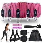 Adjustable Resistance Bands Set for Home Workouts
