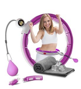 Infinity Weighted Hula Hoop for Fitness & Weight Loss