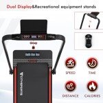 CITYSPORTS Portable Folding Treadmill with App & Bluetooth