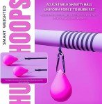 Infinity Weighted Hula Hoop for Fitness & Weight Loss