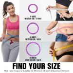 Infinity Weighted Hula Hoop for Fitness & Weight Loss