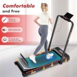 CITYSPORTS Portable Folding Treadmill with App & Bluetooth