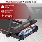 CITYSPORTS Portable Folding Treadmill with App & Bluetooth