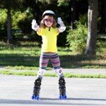 Adjustable Kids Roller Skates with Light-Up Wheels