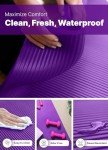 Thick Non-Slip Yoga Mat with Carry Bag