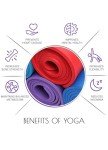 Thick Non-Slip Yoga Mat with Carry Bag