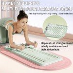 Popuzozo Foldable Pilates Reformer Board for Home