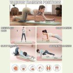 Popuzozo Foldable Pilates Reformer Board for Home