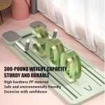 Popuzozo Foldable Pilates Reformer Board for Home