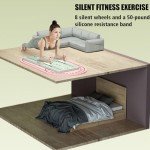 Popuzozo Foldable Pilates Reformer Board for Home