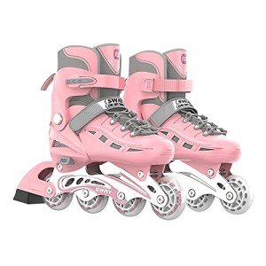 Light Up Adjustable Inline Skates for Kids & Adults