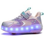 LED Light-Up Roller Skate Shoes for Kids