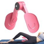 Thigh Toner Leg Exerciser - Pink Trainer Machine