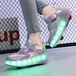 LED Light-Up Roller Skate Shoes for Kids