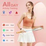 Slim Activity Tracker with Heart Rate & Sleep Monitor