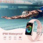 Slim Activity Tracker with Heart Rate & Sleep Monitor