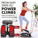 Athletizon Twist Stepper with Resistance Bands & LCD