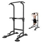 Adjustable Pull Up & Dip Station for Home Gym