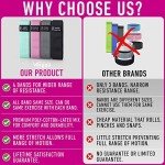 4 Fabric Booty Bands for Glutes, Hips & Thighs